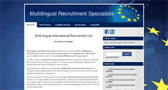 Desktop Screenshot of mlirecruitment.com